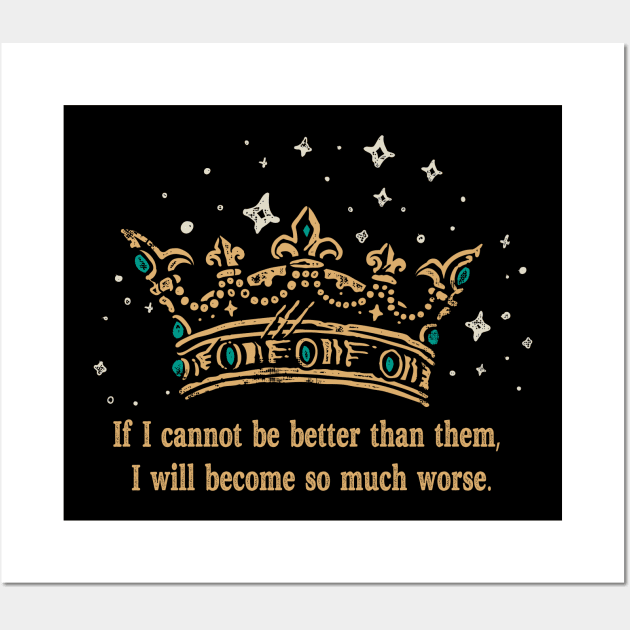 Folk Of The Air Cruel Prince Quote Wall Art by Mandra